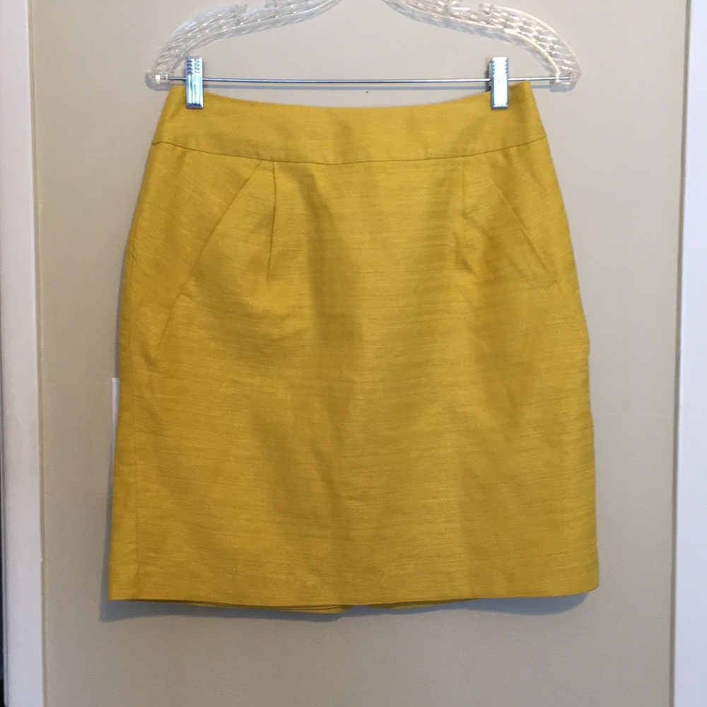 Gold skirt